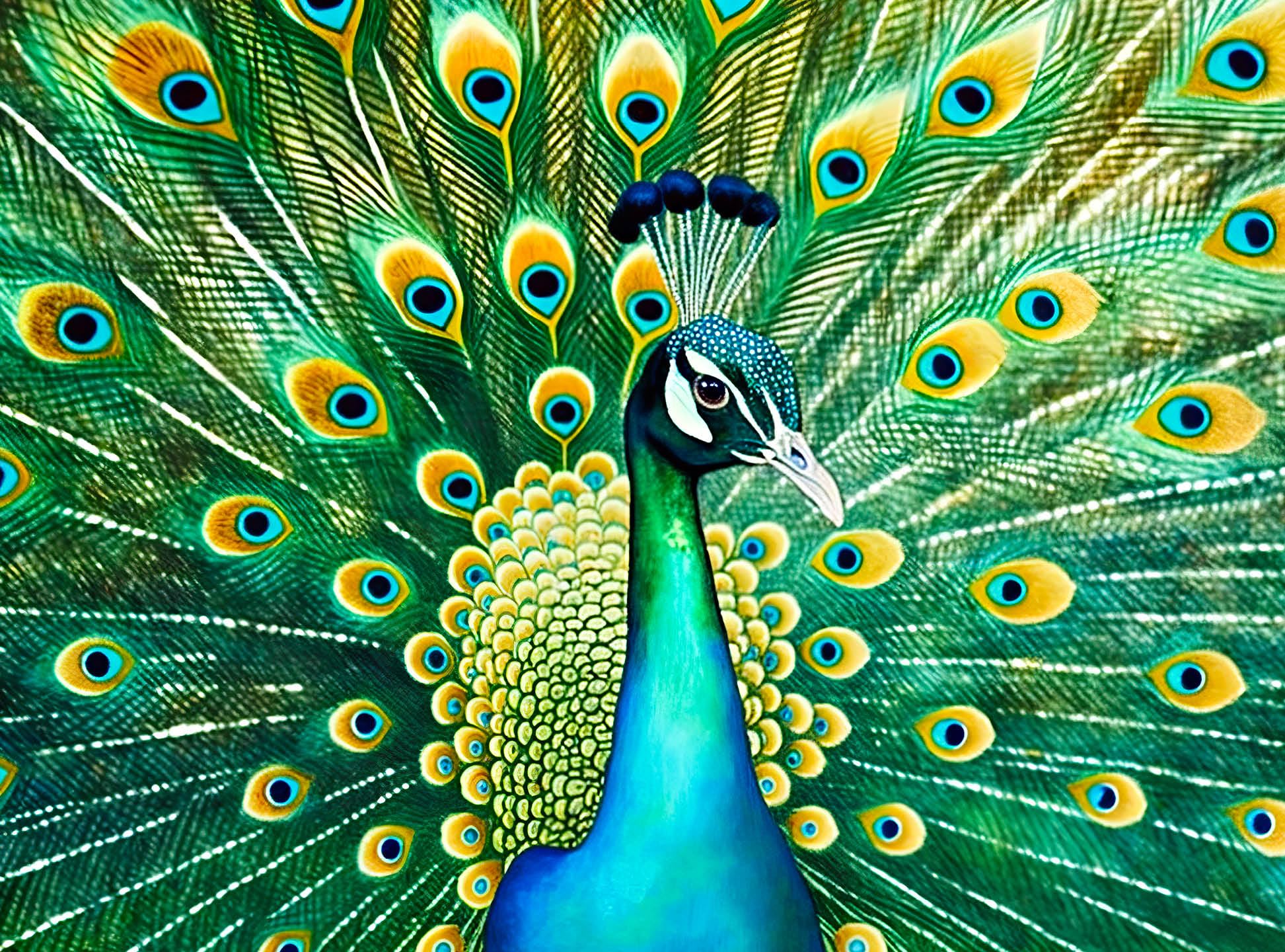 Amazon.com: Cross & Glory - Emerald Peacock - 1000 Piece Jigsaw